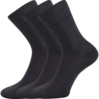 Pánské ponožky Bambusové ponožky Lonka - Deli, tmavě šedá Barva: Šedá, Velikost: 35-38