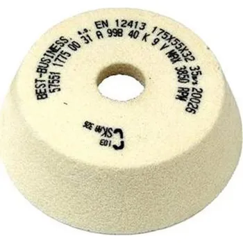 Brusný kotouč Carborundum 57551-1222.09 - Kotouč brusný pr. 125/92x45x20 mm, zr. 60, miskovitý 575