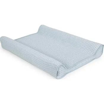 Přebalovací podložka CEBA Potah na přebalovací podložku Waffle Line (50x70) Mist Blue 50x70 modrá
