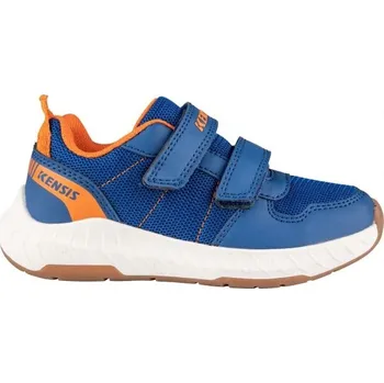 Pánská sálová obuv Dětská obuv Kensis BERG II 26 Modrá, Oranžová, Bílá