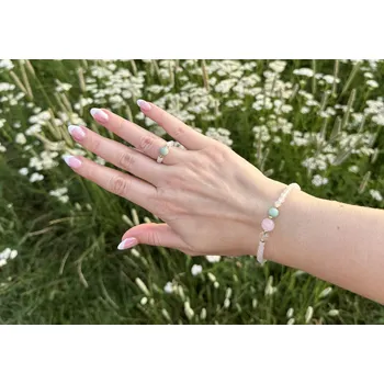 Šperk Krásné náramky Letní láska - set Prstýnek: S prstenem