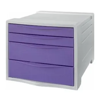 Kancelářské potřeby NOBO Zásuvkový box Esselte Colour Breeze, levandulová