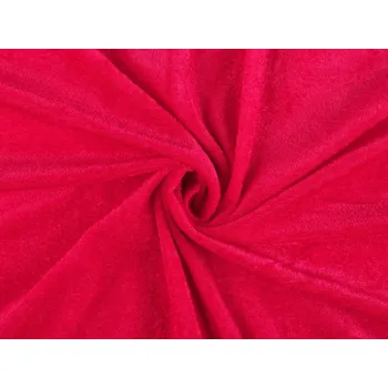 Elastický samet Panné pololesklý, barva 3 pink