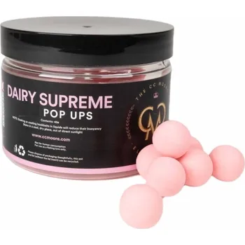 CC MOORE - Plovoucí boilie Dairy Supreme Pop Ups Elite Range Vanilka 18 mm 25 ks