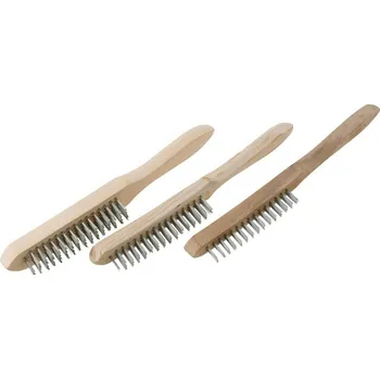 Drátěný kartáč kwb drátěný kartáč 3dílná 3 ks