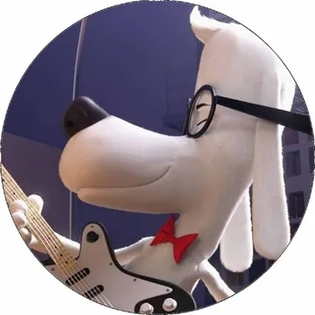 Jedlá dekorace na dort Jedlý papír Peabody s kytarou 19,5 cm