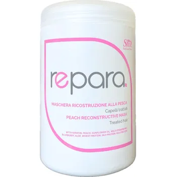 Vlasová regenerace Shot Repara Peach Reconstructive Mask - "broskvová" rekonstrukční maska, 1000 ml