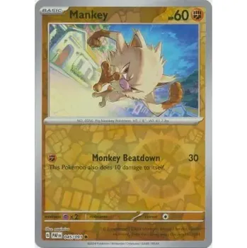 Mankey (PAF 045) - REVERSE HOLO