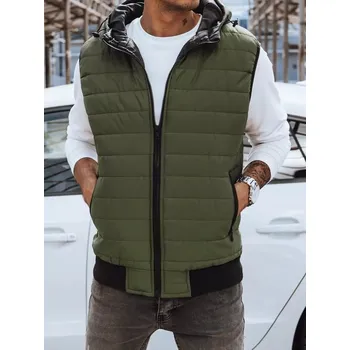 Pánská vesta DSTREET ZELENÁ M