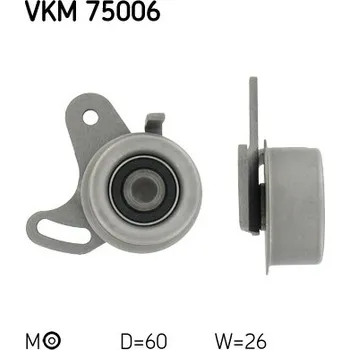 Napínací kladka, ozubený řemen, VKM 75006