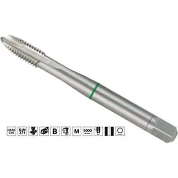 Ruko 232060E - Závitník strojní M 6 x 1,0 mm HSS-Co5, typ 3043, DIN 371 ISO2 (6H)