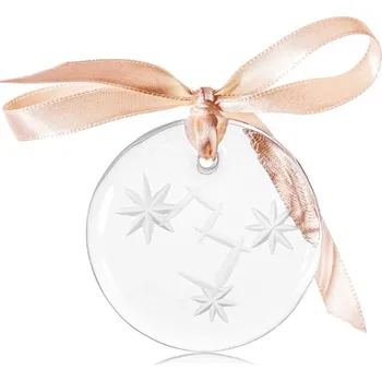 Vánoční ozdoba Vánoční ozdoba 6 cm 3 clear