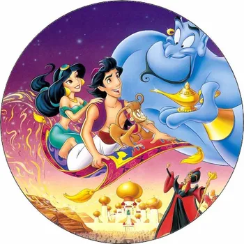 Jedlá dekorace na dort Jedlý papír Aladin 19,5 cm