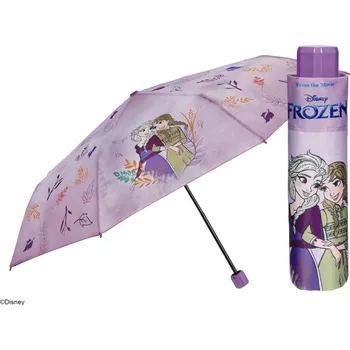 Deštník PERLETTI Dívčí skládací deštník DISNEY FROZEN 2, 50252