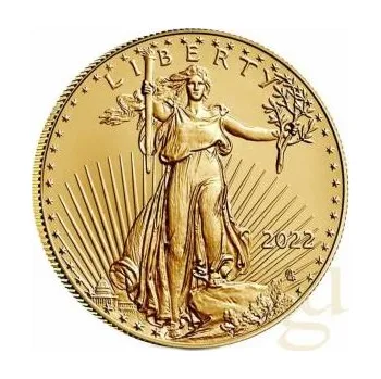 1/4 unce zlatá mince americký orel 2022