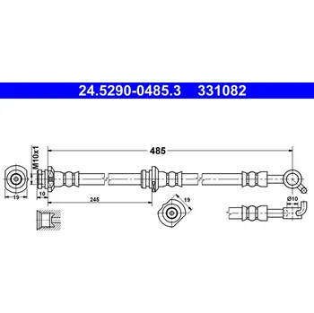 Brzdová hadice Brzdová hadice ATE 24.5290-0485.3