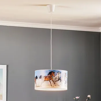 Duolla Závěsné světlo Horses barevný 1 x 40 W - Doprava zdarma