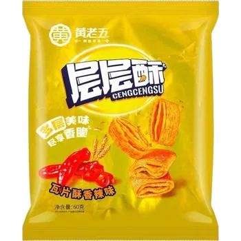 Rýže HUANGLAOWU Wheat Crust Spicy Flavor 60g