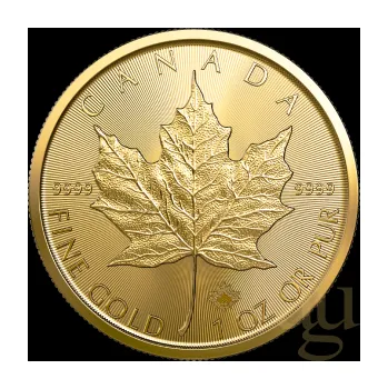Sběratelství 1 unce zlatá mince Javorový list 2022