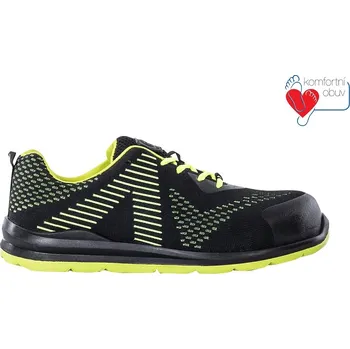 Pracovní obuv Bezpečnostní polobotka ARDON®FLYTEX S1P ESD - neon 35 35 černá