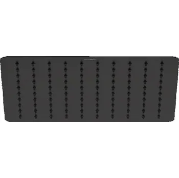 Sprchová hlavice Duravit Sprchy - Hlavová sprcha, 30x30 cm, matná černá UV0660031046