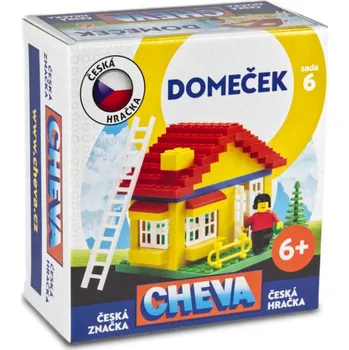 Stavebnice Cheva Chemoplast Cheva 6 - Domeček Stavebnice