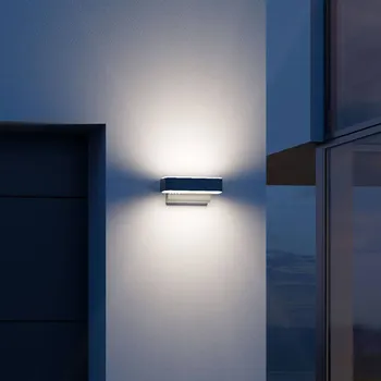Lampička STEINEL L 810 SC LED senzorové nástěnné svítidlo, antracitová barva antracitová, opálově bílá LED 9,8 W celkem - Doprava zdarma