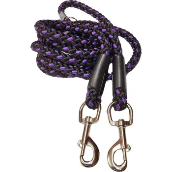 Vodítko pro psa Palkar přepínací vodítko pro psy 250 cm x 8 mm černo-fialová