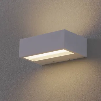 Lampička Decor Walther Box LED nástěnné světlo bílá 15 cm bílá matná LED celkem 16 W - Doprava zdarma