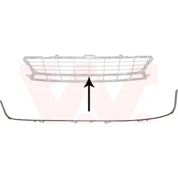 Nárazník Větrací mřížka, nárazník VAN WEZEL 4382580