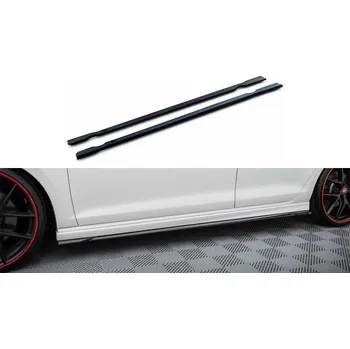 Tuning Boční lišty prahov V4 Volkswagen Golf R / R-Line Mk7