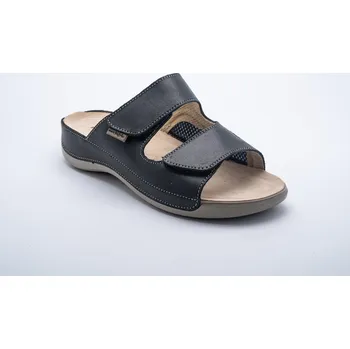 Dámská zdravotní obuv Dámské pantofle Medistyle Šarlota 2S-V16, černé 38