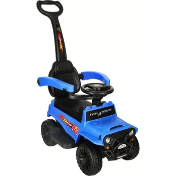 Odrážedlo KIK Terénne auto push ride so zvukom a svetlami modré