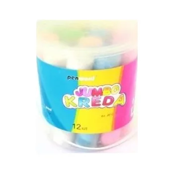 Set školních potřeb Kreda chodnikowa 12szt