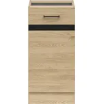 BRW JUNONA skříňka BBL D1D/40/82 L dub bernstein