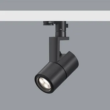 Lampička ERCO Parscan 230V bodové 6W spot 930 černá nikl, bílá LED celkem 6 W - Doprava zdarma