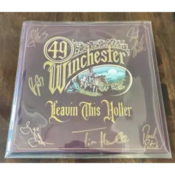 Zahraniční hudba LP 49 Winchester: Leavin' This Holler 2024 Coloured Opaque White Autographed Vinyl Limited Edition
