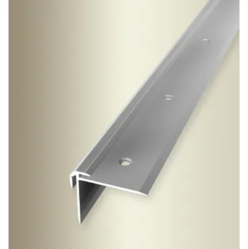 přechodová lišta Küberit 832 - F4 Stříbrná - schodová zásuvná hrana 2 - 2,5 mm, 250 cm Délka lišty: 250 cm