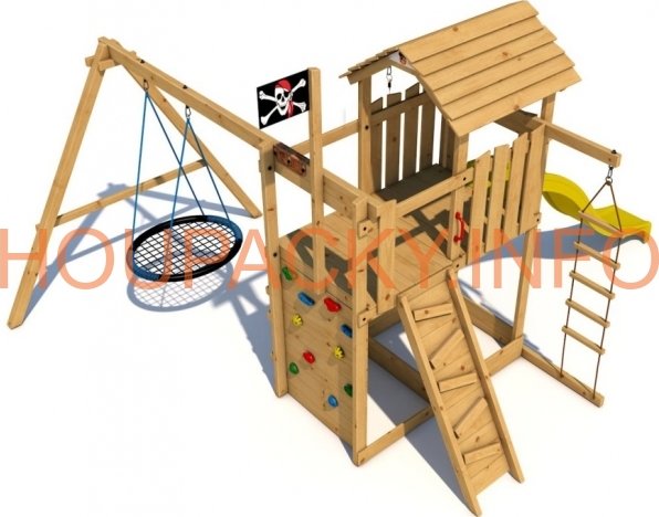 Dětské hřiště Monkey´s Home Velký pirát NICK