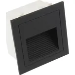 T-LED 106506 LED vestavné svítidlo LOPEN-B-IP65 černé Studená bílá 183858169