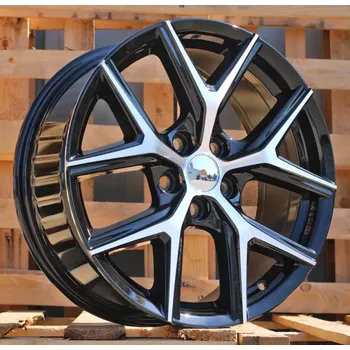 Alu kolo Alu kola Racing Line B1344, 18x7.5 5x114.3 ET45, černá + leštění vhodné pro Honda CR-V (2018-2022), Kia Xceed, Lexus UX, Mazda 3 (od 2019), Mazda 6 III (od 2013), Mazda CX-30, Mazda CX-60, Mazda