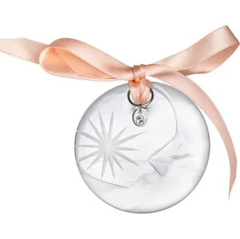 Vánoční ozdoba Vánoční ozdoba Moon 6 cm clear