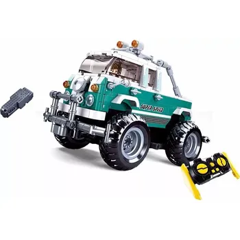 RC model auta Sluban power bricks monster suv na dálkové ovládání rc 2,4 ghz stavebnice