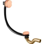 RAV SLEZÁK sifon vanový - kov - 600 mm zlatá růžová - lesklá MD0588ZRL