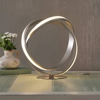 Lampička Paul Neuhaus LED stolní lampa Melinda se stmívačem ocelově šedá LED celkem 18 W - Doprava zdarma