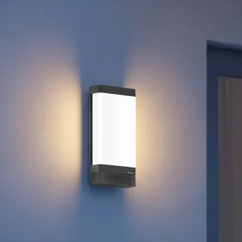 Venkovní osvětlení STEINEL L 271 DIGI C LED venkovní nástěnné světlo antracit, bílá LED 6,6 W celkem - Doprava zdarma