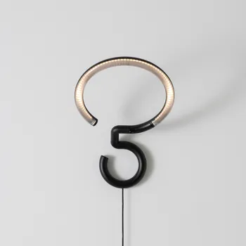 Lampička Artemide Vine Light Spot LED nástěnné svítidlo výška 12,5 cm černá LED 8 W celkem - Doprava zdarma