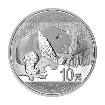 30 gramů stříbrná mince China Panda 2016