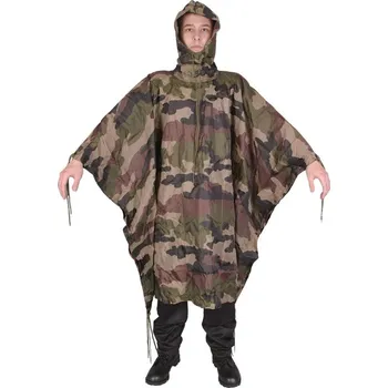 Pláštěnka Pončo Army rip-stop CCE camo (Používá se jako pláštěnka na ochranu nejen Vašeho těla, ale i výstroje před nepřízní počasí.)