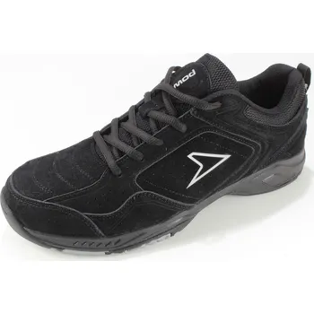 Pánská zdravotní obuv Sportovní boty POWER dámské POW550 kožené černé černá 45